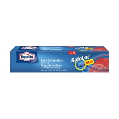 Toppits Diepvrieszak safeloc