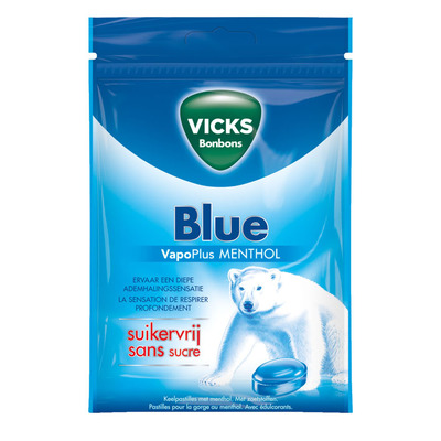 Vicks Blue (suikervrij)