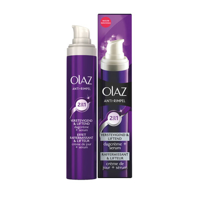 Olaz Anti-rimpel 2in1 crème en serum