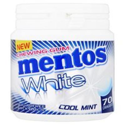 Mentos Gum White cool mint