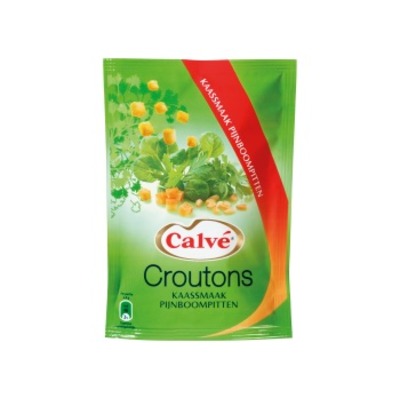 Calvé Croutons Kaas Pijnboompitten
