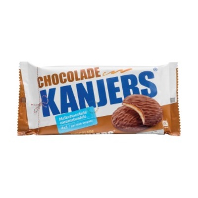 Kanjers Melkchocolade caramelwafels