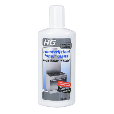HG RVS snelglans