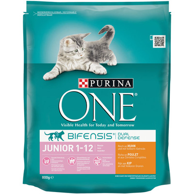 One Purina Junior 1-12 maanden rijk aan kip