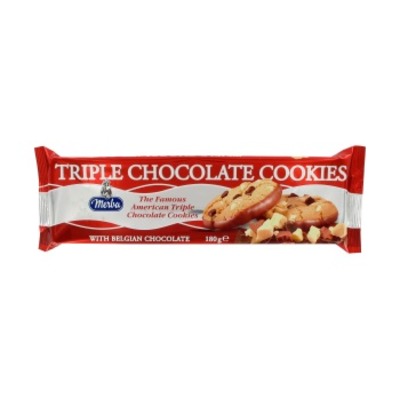 Merba Triple chocolate cookies