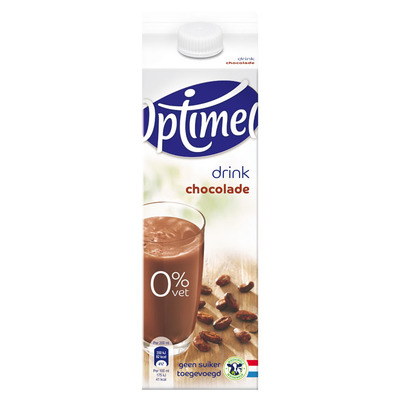Optimel Chocoladedrink 0% vet