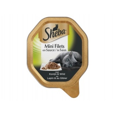Sheba Mini filets pate konijn