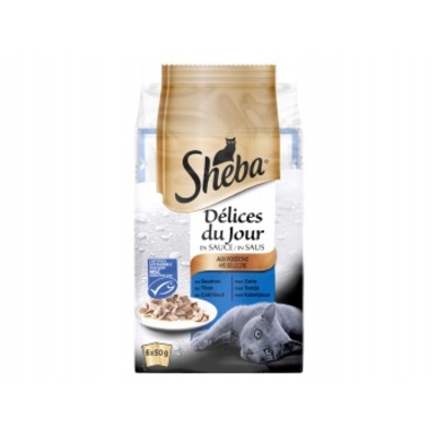 Sheba Delices in saus vis