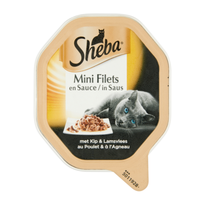 Sheba Mini Filets in Saus Kip & Lam