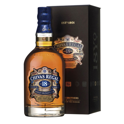 Chivas Regal Gold signature Scotch whisky 18 years
