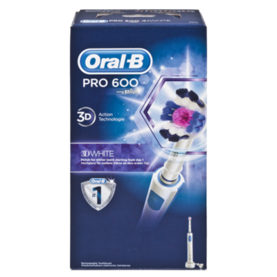 Oral-B Electrische tandenborstel PRO600 3Dwit