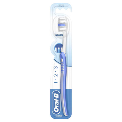 Oral-B 123 Indicator tandenborstel medium