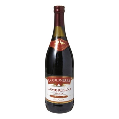 La Colombara rode wijn Lambrusco Rosso