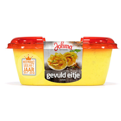 Johma gevuld eitjesalade