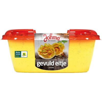Johma gevuld eitjesalade