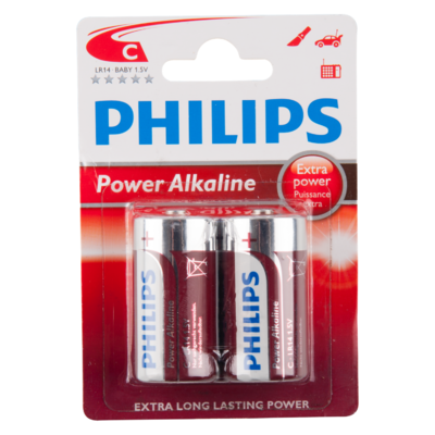 Philips Batterijen powerlife C