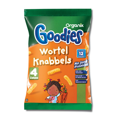 Organix Goodies wortelknabbels 12+ mnd