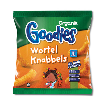 Organix Goodies wortelknabbels 8+ mnd