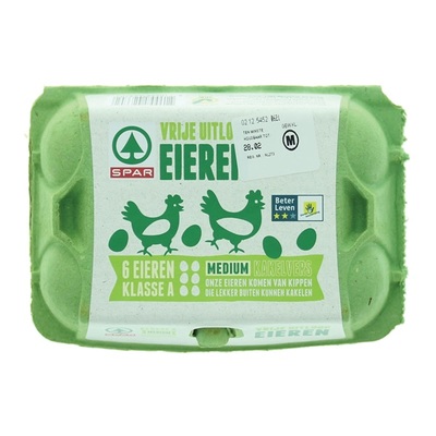 Huismerk Scharreleieren Medium
