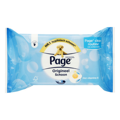 Page Vochtig toiletpapier fresh