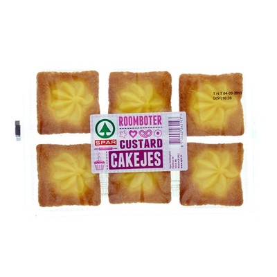 Huismerk Cake Custard