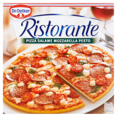 Dr. Oetker Pizza Ristorante salame-mozzarella-pesto