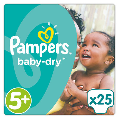 Pampers Baby-dry maat 5+