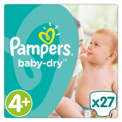 Pampers Baby-dry maat 4+