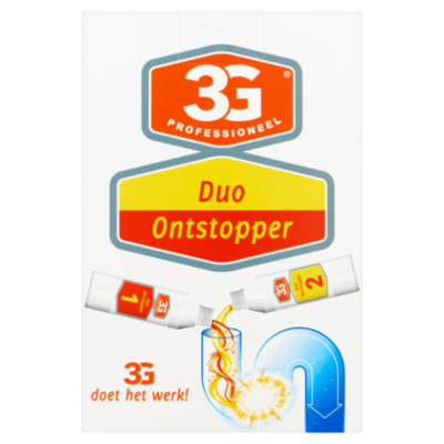 3G Professioneel Duo Ontstopper 2x 0.5L