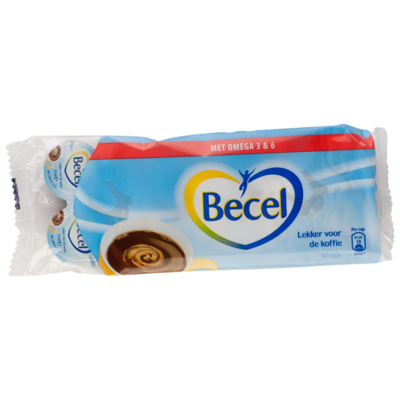 Becel Koffiemelkcups dieet lekker voor in de koffie, 10 stuks
