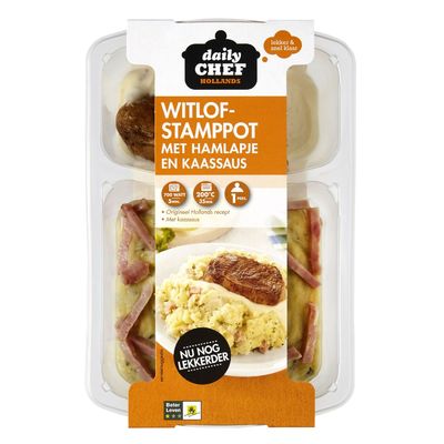 Huismerk Witlof Stamppot Ham/kaas