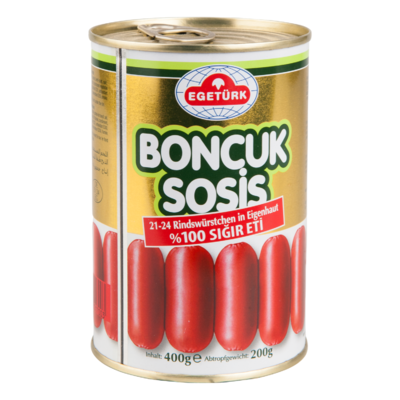 Egetur Boncuk sosis cocktailworsten