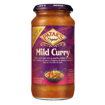 Patak's Milde curry saus