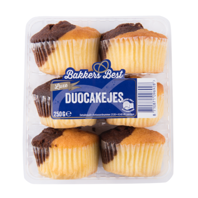 Bakkers Best Luxe duocakejes roomboter