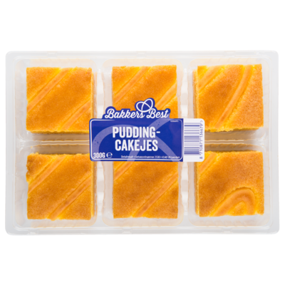 Bakkers Best Roompuddingcakejes vanille