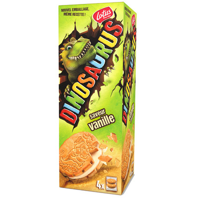 Lotus Dinosaurus gevuld vanille