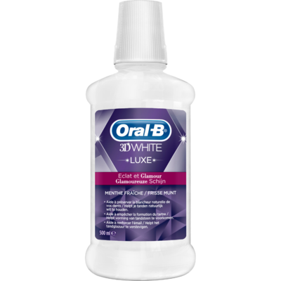 Oral-B Mondwater 3D white luxe