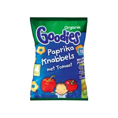 Organix Goodies paprika knabbels