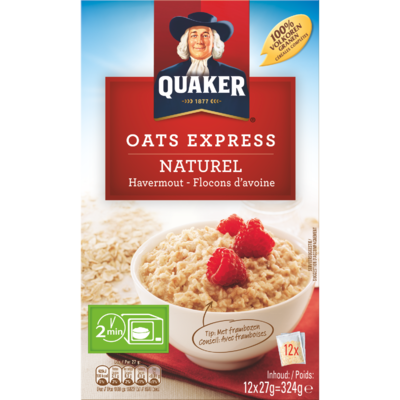 Quaker Havermout naturel portieverpakking