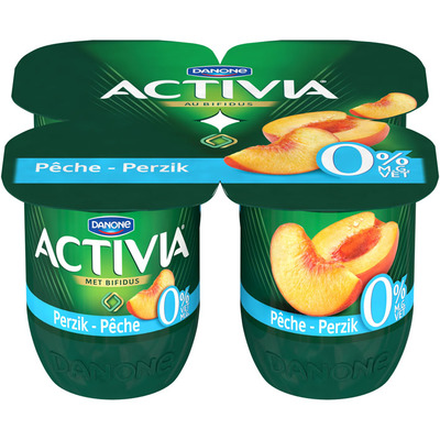 Activia Yoghurt perzik 0%