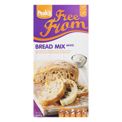 Peak's Broodmix wit glutenvrij