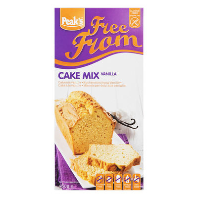 Peak's Cakemix vanille glutenvrij