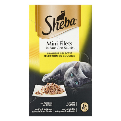 Sheba Mini filets in saus traiteur selectie