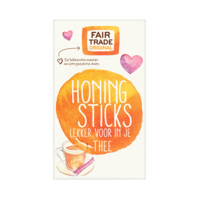 Fair Trade Original Honingsticks 14 Sticks