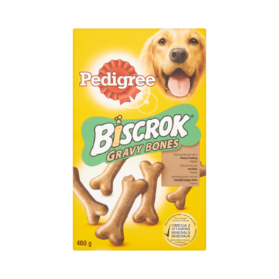 Pedigree Gravy Bones Krokante Biscuits met een Heerlijk Laagje Vlees Original