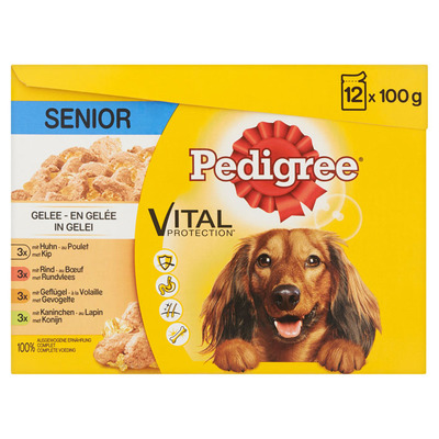 Pedigree Vital protection senior in gelei