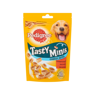 Pedigree Tasty Minis Cheesy Bites met Kaas en Rund