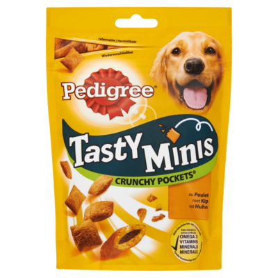 Pedigree Tasty Minis Crunchy Pockets met Kip 95 g