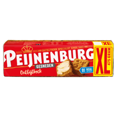 Peijnenburg Ontbijtkoek naturel gesneden