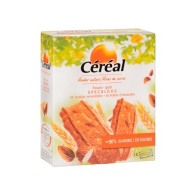 Céréal Speculaas met stukjes amandel